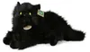 Plüsch schwarze Katze 30 cm umweltfreundlich Produktbild-Vorschau 1
