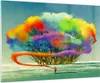 Bilder auf glas - Abstraktion Natur - 100x70cm - Glasbilder Produktbild-Vorschau 1