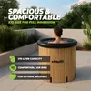 VirtuFit IJsbad XXL Wood Look – 375 l Podgląd zdjęcia produktu 6