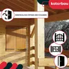 KOTARBAU® Ladenband mit Kloben 800mm Torband mit Kugellager Produktbild-Vorschau 6