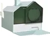 PawHut Katzentoilette Katzenklo mit Bodenwanne, Schaufel, Produktbild-Vorschau 1