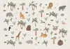 Vlies Fototapete - African Composition - Animals for the Produktbild-Vorschau 5