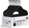 Blumtal 100 Stück Kleiderbügel Platzsparend mit Samtbezug - Produktbild-Vorschau 1