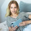 Selencia Bibliothèque en cuir véritable pour le Samsung Voir les images du produit 4