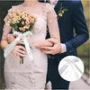 20x Autoschleifen Hochzeit mit Herz Spitze Autoschmuck Produktbild-Vorschau 5
