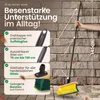 Novaliv Premium Krallenbesen mit Stiel 50cm, Spezialbesen Produktbild-Vorschau 2