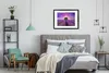 MuchoWow® Gerahmtes Poster Lavendel - Baum - Lila - Wolken Produktbild-Vorschau 7