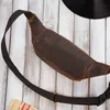 Paolo Peruzzi Echtes Leder Herren Bauchtasche Vintage-Stil Produktbild-Vorschau 9