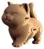 Cartonic 3D-Puzzle Kittens Trio, 3 chatons, kit 3D en Voir les images du produit 5