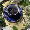 Tasse mit Untertasse "Violet Tulips", ca. 240 ml Produktbild-Vorschau 5