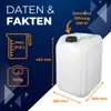 ABACUS® 4x25 Liter Wasserkanister Natur Chemiekanister Produktbild-Vorschau 3