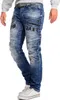 Cipo & Baxx Herren Regular Fit Jeans Stonewashed CD491 Blue Produktbild-Vorschau 3