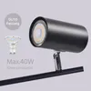 ZMH Nachttischlampe Schwarz Tischleuchte Wohnzimmer - Produktbild-Vorschau 4