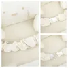 Indoor-Babyschaukel Beige aus Velvet – Mit Produktbild-Vorschau 3