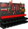 Lagersystem Werkstattregal | 117 x 78 cm | 32 stck. Box | Produktbild-Vorschau 1