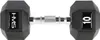HMS Fitness Hexa Pro Kurzhantel 10 kg Produktbild-Vorschau 2