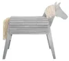 roba Cheval de jeu d'extérieur, bois massif gris, cheval de Voir les images du produit 3