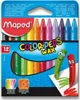 Maped Wachsmalstifte COLOR'PEPS WAX, 12er Kartonetui Náhled obrázku produktu 1