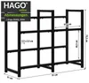 Getränkekistenregal Kistenregal Kastenlager Regal Ständer Produktbild-Vorschau 4