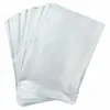 A stack of clear plastic bags fanned out against a white background. Podgląd zdjęcia produktu