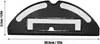 A top-down view of a black vacuum cleaner accessory with white measurement markings. Produktbild-Vorschau