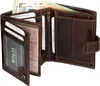 RFID echt Leder Portemonnaie Geldbörse Geldbeutel Herren Produktbild-Vorschau 6