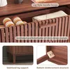 UnboxG Massivholz Kommode braun 100x34x73 cm, mit 6 Produktbild-Vorschau 9