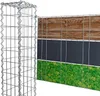 Gabionen Mauer Gartenzaun 160x20x150 cm Gabione Steinkorb Produktbild-Vorschau 4