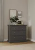 Commode - Gris 48,50 x 96,20 x 86,90 cm (h) Voir les images du produit 2