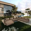 TRADA Gartenecksofa Bahama XXL Beige Rechts 410x298 cm Produktbild-Vorschau 1