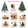 LZQ Kunstkerstboom van PVC, 240 cm hoog, met warm witte Productafbeelding-voorbeeld 3