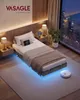 VASAGLE Bettrahmen 90 x 200 cm, mit LED-Beleuchtung, Produktbild-Vorschau 1
