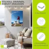 ARTland Wandbild Alu für Innen & Outdoor Leuchtturm Produktbild-Vorschau 3
