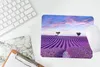 MuchoWow® Mauspad Mousepad Lavendel - Natur - Lila - Bäume Produktbild-Vorschau 5