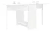 vidaXL Eettafel, 138 x 70 x 73,5 cm, houtvezel, wit, Productafbeelding-voorbeeld 3