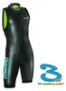 Camaro Speedskin Herren Swim Shorty Triathlon Neoprenanzug Náhľad obrázku produktu 2