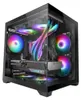 Mars Gaming MC-VIEW2, Mini Tower, PC, Schwarz, micro ATX, Produktbild-Vorschau 2