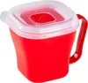 Mikrowellen-Tasse mit Deckel Rot Produktbild-Vorschau 2