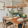 UNUS Deko Leiter aus Holz hängend 150cm Produktbild-Vorschau 2