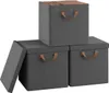 WOLTU Faltbare Aufbewahrungsboxen 3 Stück, mit Deckel Produktbild-Vorschau 1
