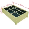 vidaXL Podwyższone łóżko 150x100x40 cm z impregnowanego Podgląd zdjęcia produktu 18