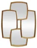 riess-ambiente Wandspiegel QUADRA 90cm gold Produktbild-Vorschau 3