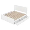 Massivholzbett, 160x200 cm, Doppelbett mit Lattenrost, Produktbild-Vorschau 8