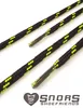 SNORS Sicherheitssenkel rund - SCHWARZ / NEONGELB - 5mm - Produktbild-Vorschau 2