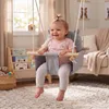 Babyschaukel Holz mit Sicherheitsgurt | Produktbild-Vorschau 2