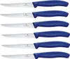 Victorinox Swiss Classic Steakmesser 6 tlg. blau Produktbild-Vorschau 1