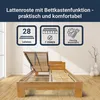 Madera Lattenrost für Bettkastenfunktion  7-Zonen, 28 Produktbild-Vorschau 3