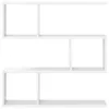 Möbel Wandregal Weiß 80 x 12 x 79,5 cm Holzwerkstoff - Produktbild-Vorschau 4