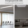 ZMH LED Deckenleuchte 120CM Deckenlampe 36W Werkstattlampe Produktbild-Vorschau 4
