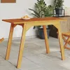 Garten-Esstisch 110x56x75 cm Massivholz Akazie Produktbild-Vorschau 2